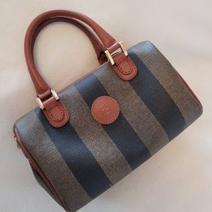 Vintage Fendi Pequin mini tote bag